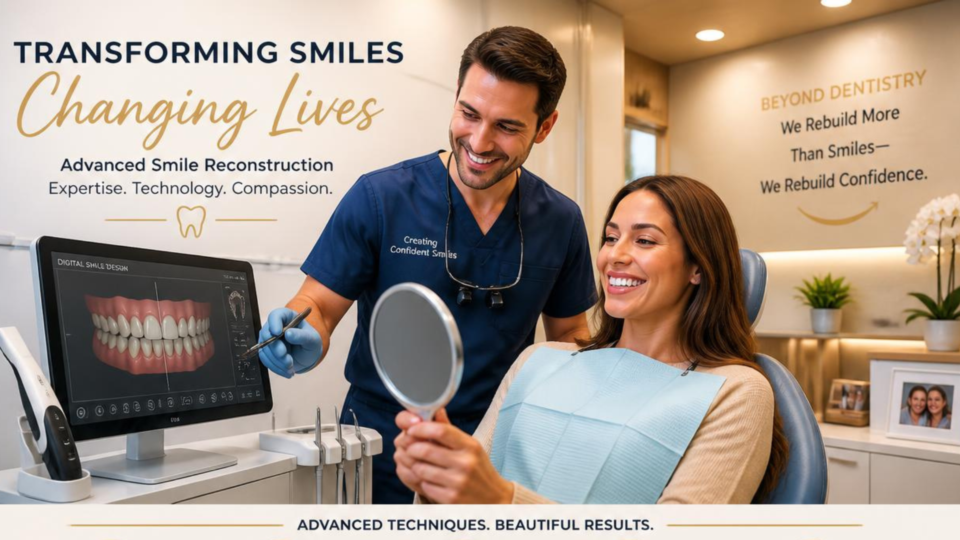 Designing Confident Smiles: Advanced Smile Reconstruction at The Tooth Fairy Dentistry
